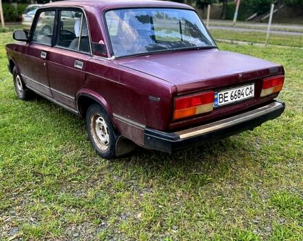 Червоний ВАЗ 2107, об'ємом двигуна 1.3 л та пробігом 155 тис. км за 1050 $, фото 3 на Automoto.ua