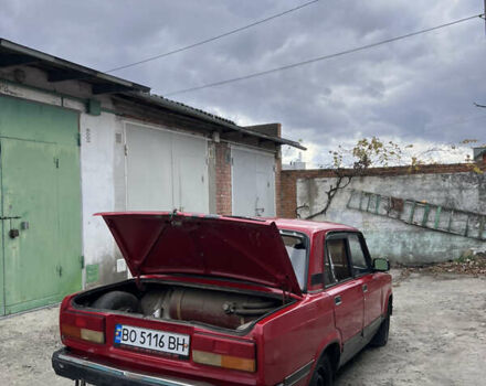ВАЗ 2107 1988 в Хмельницком на Automoto.ua Красный ВАЗ 2107, объемом двигателя 1.3 л и пробегом 246 тыс. км за 500 $, фото 6 на Automoto.ua