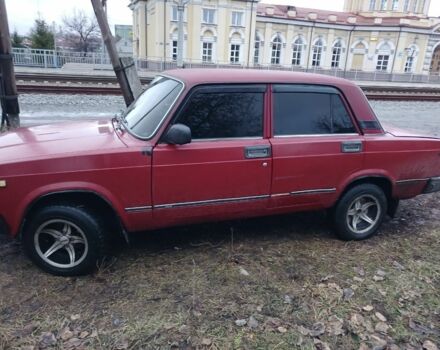 Червоний ВАЗ 2107, об'ємом двигуна 1 л та пробігом 225 тис. км за 594 $, фото 3 на Automoto.ua