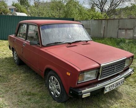 Красный ВАЗ 2107, объемом двигателя 1.5 л и пробегом 100 тыс. км за 499 $, фото 6 на Automoto.ua
