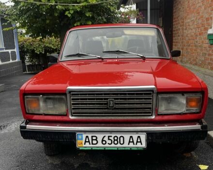 Красный ВАЗ 2107, объемом двигателя 1.5 л и пробегом 11 тыс. км за 1094 $, фото 1 на Automoto.ua