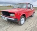 Красный ВАЗ 2107, объемом двигателя 1 л и пробегом 100 тыс. км за 559 $, фото 1 на Automoto.ua