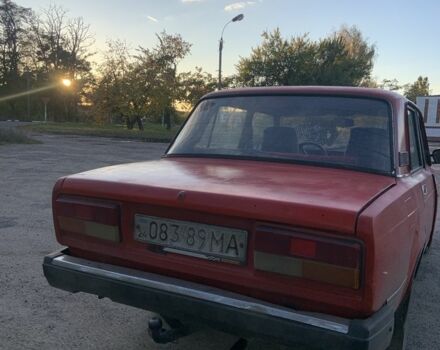 ВАЗ 2107 1989 в Черкассах на Automoto.ua Красный ВАЗ 2107, объемом двигателя 1.5 л и пробегом 3 тыс. км за 338 $, фото 3 на Automoto.ua