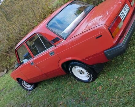 ВАЗ 2107 1989 в Стрые на Automoto.ua Красный ВАЗ 2107, объемом двигателя 0 л и пробегом 40 тыс. км за 480 $, фото 7 на Automoto.ua