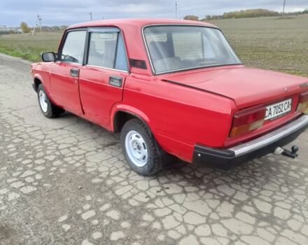 Красный ВАЗ 2107, объемом двигателя 1 л и пробегом 100 тыс. км за 559 $, фото 3 на Automoto.ua