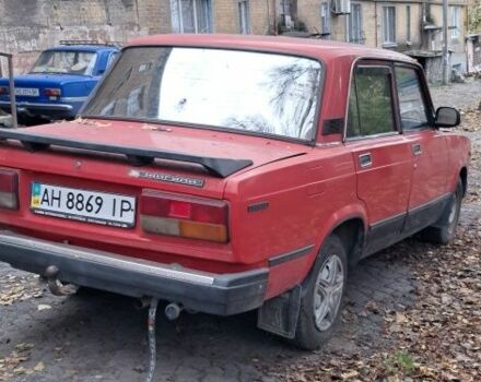 Красный ВАЗ 2107, объемом двигателя 0 л и пробегом 4 тыс. км за 600 $, фото 3 на Automoto.ua