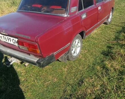 Красный ВАЗ 2107, объемом двигателя 1.5 л и пробегом 640 тыс. км за 861 $, фото 3 на Automoto.ua