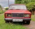 Красный ВАЗ 2107, объемом двигателя 1.5 л и пробегом 100 тыс. км за 622 $, фото 1 на Automoto.ua
