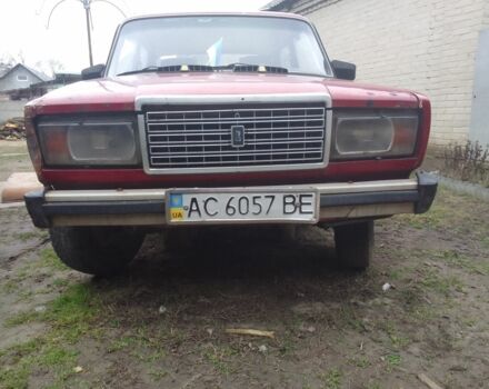 Красный ВАЗ 2107, объемом двигателя 0 л и пробегом 1 тыс. км за 450 $, фото 3 на Automoto.ua