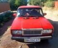 Красный ВАЗ 2107, объемом двигателя 1.5 л и пробегом 44 тыс. км за 1750 $, фото 1 на Automoto.ua