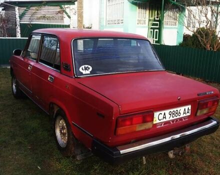 Красный ВАЗ 2107, объемом двигателя 1.5 л и пробегом 50 тыс. км за 772 $, фото 3 на Automoto.ua