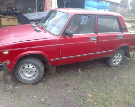 Красный ВАЗ 2107, объемом двигателя 0 л и пробегом 1 тыс. км за 450 $, фото 1 на Automoto.ua