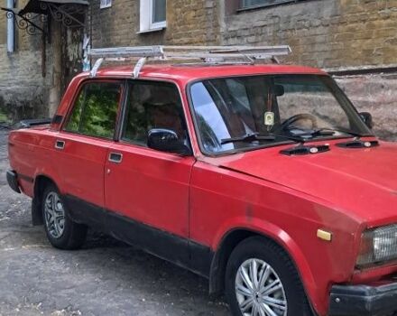 Красный ВАЗ 2107, объемом двигателя 0 л и пробегом 4 тыс. км за 600 $, фото 1 на Automoto.ua