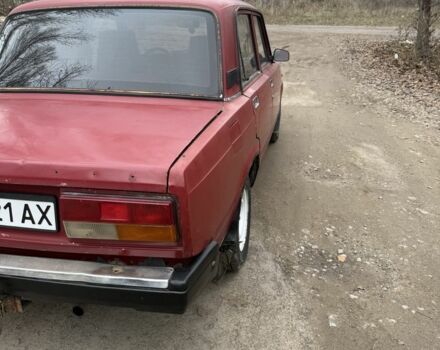 Красный ВАЗ 2107, объемом двигателя 1.5 л и пробегом 50 тыс. км за 709 $, фото 5 на Automoto.ua