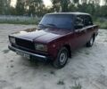 Красный ВАЗ 2107, объемом двигателя 1.5 л и пробегом 150 тыс. км за 550 $, фото 1 на Automoto.ua