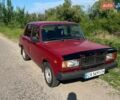Красный ВАЗ 2107, объемом двигателя 1.5 л и пробегом 35 тыс. км за 791 $, фото 1 на Automoto.ua