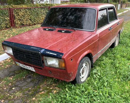 Красный ВАЗ 2107, объемом двигателя 1.5 л и пробегом 200 тыс. км за 356 $, фото 5 на Automoto.ua