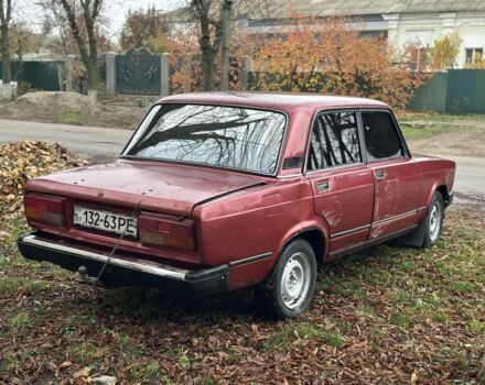 Красный ВАЗ 2107, объемом двигателя 1.5 л и пробегом 145 тыс. км за 650 $, фото 5 на Automoto.ua