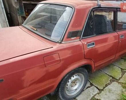 Красный ВАЗ 2107, объемом двигателя 1.3 л и пробегом 970 тыс. км за 312 $, фото 5 на Automoto.ua