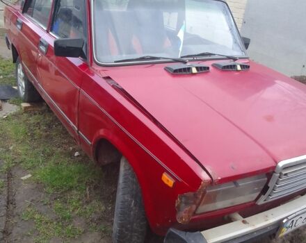 Красный ВАЗ 2107, объемом двигателя 0 л и пробегом 1 тыс. км за 450 $, фото 4 на Automoto.ua