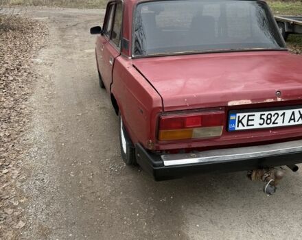 Красный ВАЗ 2107, объемом двигателя 1.5 л и пробегом 50 тыс. км за 709 $, фото 4 на Automoto.ua