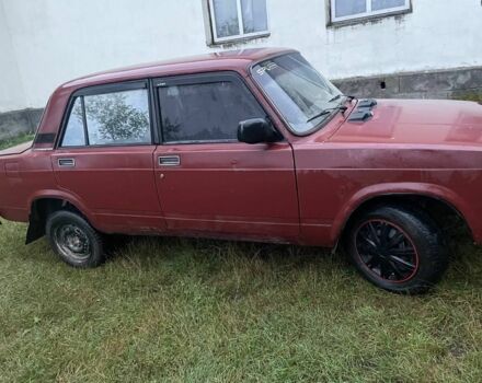 Красный ВАЗ 2107, объемом двигателя 1.3 л и пробегом 1 тыс. км за 436 $, фото 2 на Automoto.ua