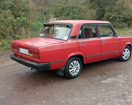 Красный ВАЗ 2107, объемом двигателя 1.5 л и пробегом 330 тыс. км за 764 $, фото 12 на Automoto.ua