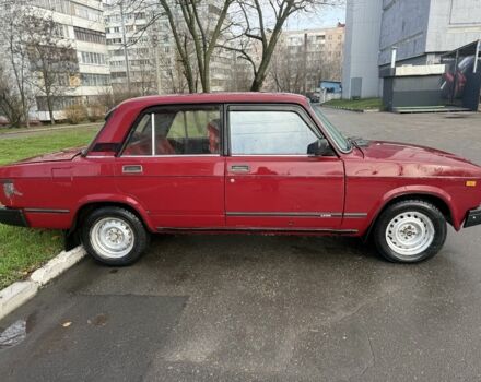 Красный ВАЗ 2107, объемом двигателя 1.5 л и пробегом 200 тыс. км за 593 $, фото 7 на Automoto.ua