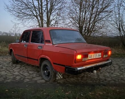 Красный ВАЗ 2107, объемом двигателя 1.5 л и пробегом 55 тыс. км за 474 $, фото 3 на Automoto.ua