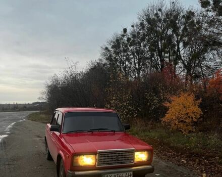 Красный ВАЗ 2107, объемом двигателя 1.6 л и пробегом 70 тыс. км за 1800 $, фото 3 на Automoto.ua