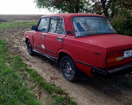 Красный ВАЗ 2107, объемом двигателя 5 л и пробегом 120 тыс. км за 650 $, фото 5 на Automoto.ua