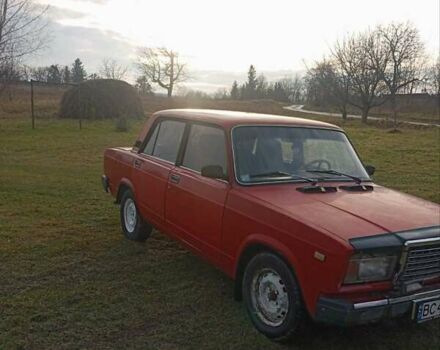 Красный ВАЗ 2107, объемом двигателя 1.57 л и пробегом 203 тыс. км за 1000 $, фото 6 на Automoto.ua