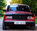 Красный ВАЗ 2107, объемом двигателя 1.6 л и пробегом 65 тыс. км за 900 $, фото 1 на Automoto.ua