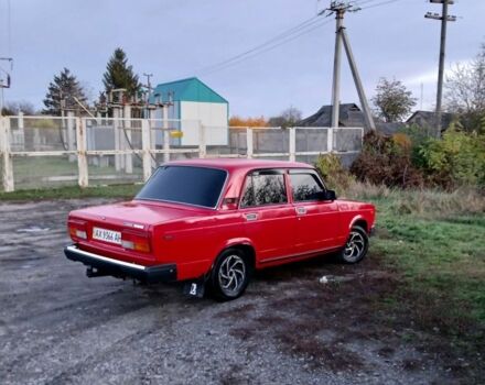 Красный ВАЗ 2107, объемом двигателя 1.6 л и пробегом 70 тыс. км за 1800 $, фото 1 на Automoto.ua