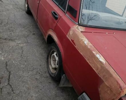 Красный ВАЗ 2107, объемом двигателя 1.45 л и пробегом 300 тыс. км за 450 $, фото 5 на Automoto.ua