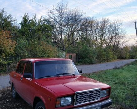 Красный ВАЗ 2107, объемом двигателя 1.6 л и пробегом 70 тыс. км за 1800 $, фото 5 на Automoto.ua