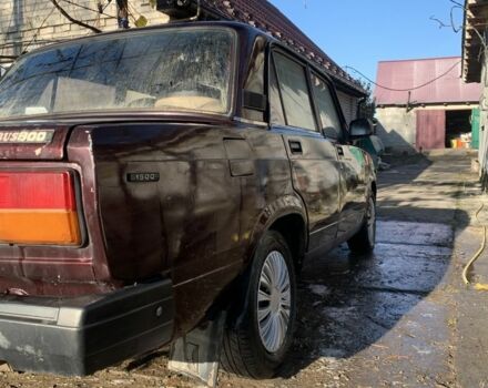 Красный ВАЗ 2107, объемом двигателя 0 л и пробегом 80 тыс. км за 400 $, фото 1 на Automoto.ua