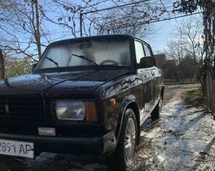 Красный ВАЗ 2107, объемом двигателя 0 л и пробегом 80 тыс. км за 400 $, фото 6 на Automoto.ua