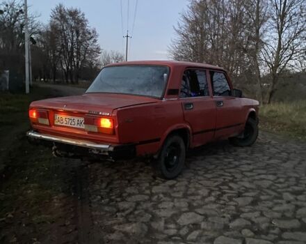 Красный ВАЗ 2107, объемом двигателя 1.5 л и пробегом 55 тыс. км за 474 $, фото 2 на Automoto.ua