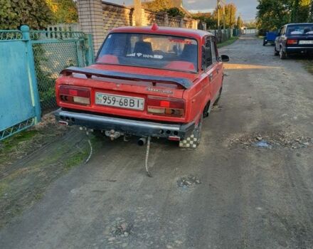 ВАЗ 2107 1990 в Жмеренке на Automoto.ua Красный ВАЗ 2107, объемом двигателя 1.2 л и пробегом 80 тыс. км за 444 $, фото 2 на Automoto.ua