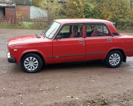 Красный ВАЗ 2107, объемом двигателя 1.5 л и пробегом 330 тыс. км за 764 $, фото 9 на Automoto.ua