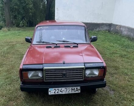 Красный ВАЗ 2107, объемом двигателя 1.3 л и пробегом 1 тыс. км за 436 $, фото 1 на Automoto.ua