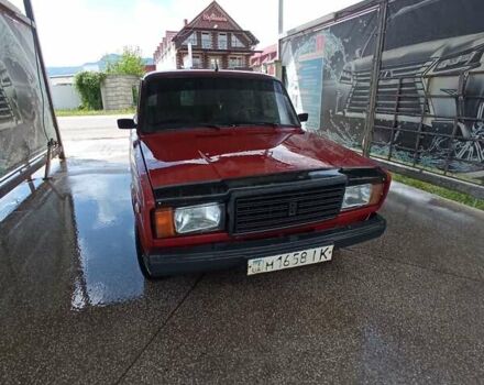 Червоний ВАЗ 2107, об'ємом двигуна 1.5 л та пробігом 385 тис. км за 670 $, фото 1 на Automoto.ua