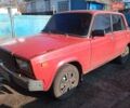 Красный ВАЗ 2107, объемом двигателя 1.5 л и пробегом 380 тыс. км за 1200 $, фото 1 на Automoto.ua