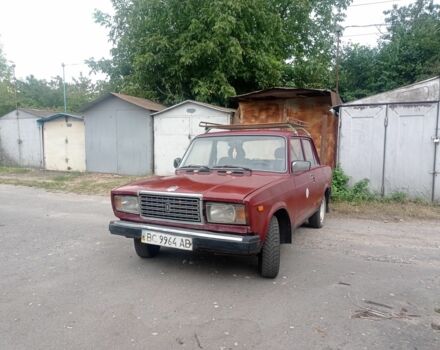 Червоний ВАЗ 2107, об'ємом двигуна 0 л та пробігом 250 тис. км за 450 $, фото 1 на Automoto.ua