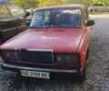 Красный ВАЗ 2107, объемом двигателя 1.5 л и пробегом 300 тыс. км за 650 $, фото 1 на Automoto.ua