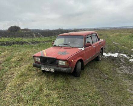 Красный ВАЗ 2107, объемом двигателя 1.5 л и пробегом 666 тыс. км за 714 $, фото 7 на Automoto.ua