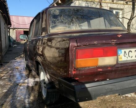 Красный ВАЗ 2107, объемом двигателя 0 л и пробегом 80 тыс. км за 400 $, фото 7 на Automoto.ua