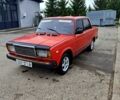 Красный ВАЗ 2107, объемом двигателя 1.5 л и пробегом 400 тыс. км за 1400 $, фото 1 на Automoto.ua