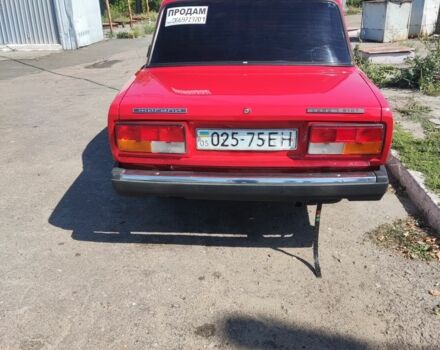 Красный ВАЗ 2107, объемом двигателя 0 л и пробегом 1 тыс. км за 1211 $, фото 4 на Automoto.ua